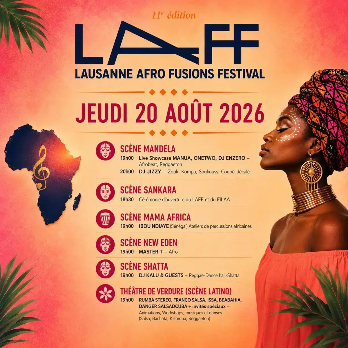 Programme LAFF 2026 — Jeudi 20 août